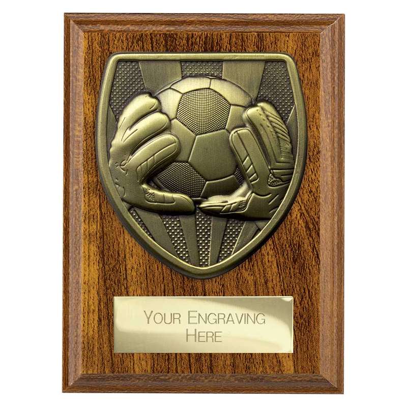 Cobra Plaque Football Goal Keeper Award