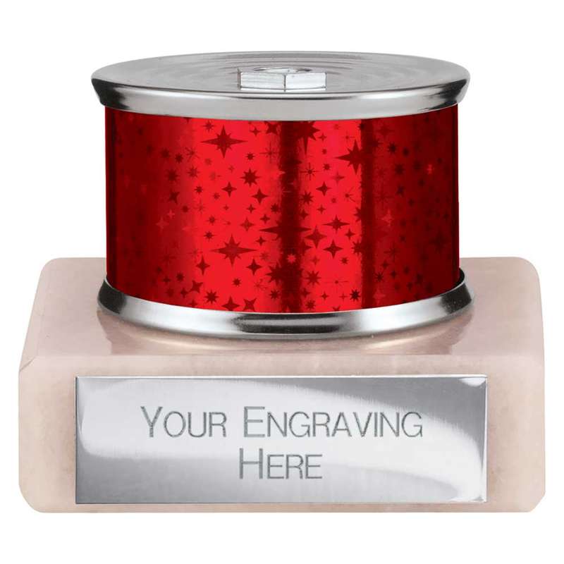 Superstars Tube Trophy Red